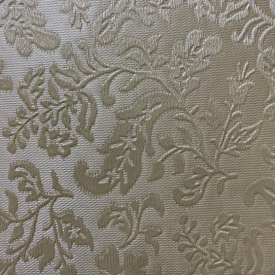 Кожаная панель DECO № 119 Цветы Ваниль 2800х1000х10 мм