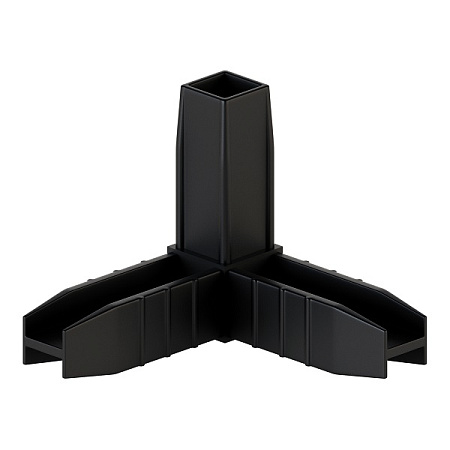 Коннектор 3 Черный (50)