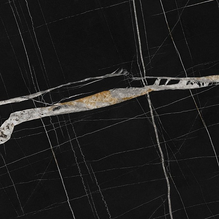 Компакт плита Черный тунис 3074 (структура Стоун) 3050 х 1320 х 12 мм. черная основа