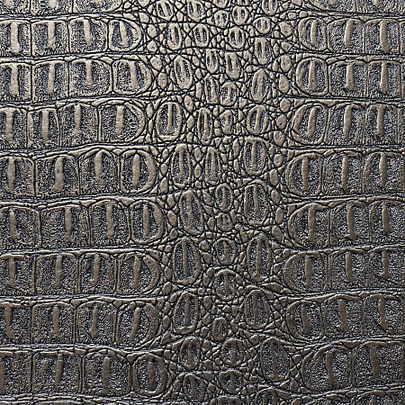 Кожаная панель DECO № 325 Крокодил бронза 2800х1000х10 мм