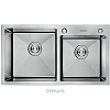 Мойка из нерж.стали Gerhans K37843-S 2 чаши 780*430*220 мм Сталь