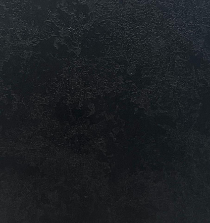 Компакт плита Чёрный 1015 (структура Стоун) 4200 х 650 х 12 мм. черная основа