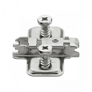 Монтажная планка для петель, CLIP, с евровинтом 0 мм