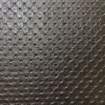 Кожаная панель DECO № 142 Версаль пепельный с блестками 2800х1000х10 мм