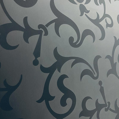 Стекло окрашенное DECO Акация Черное 011 мат. 2440х1830х4 мм