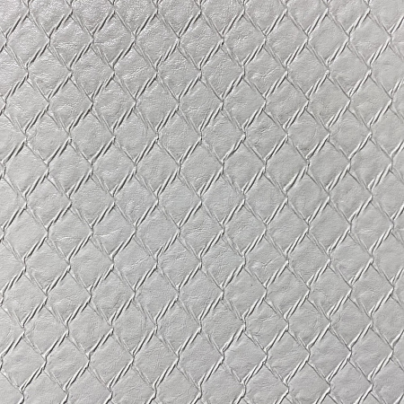 Кожаная панель DECO № 361 Цепь белый 2800х100х10 мм