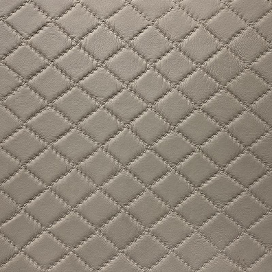 Кожаная панель DECO № 157 Ромбы серый 2800х1000х10 мм. (303)