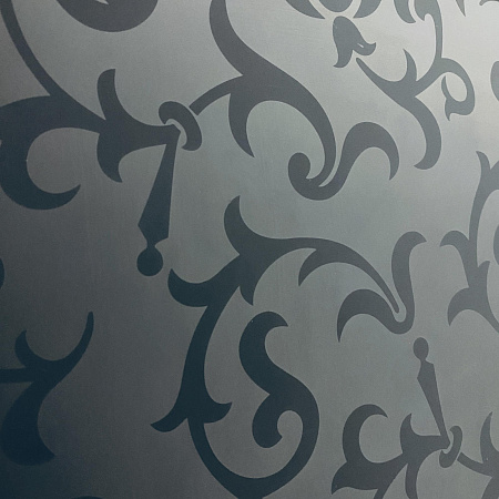 Стекло окрашенное DECO Акация Черное 011 мат. 2440х1830х4 мм