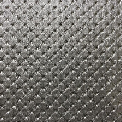 Кожаная панель DECO № 133 Версаль серебро 2800х1000х10 мм