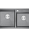 Мойка из нерж.стали Gerhans K37843-S 2 чаши 780*430*220 мм Сталь