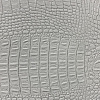 Кожаная панель DECO № 122 Крокодил белый + блестки серебро(101S) 2800х1000х10 мм