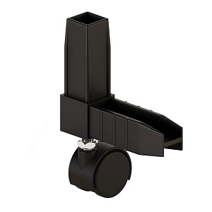 Коннектор 2 с колесной опорой Черный (16)