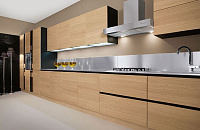 Кухни фасады шпон