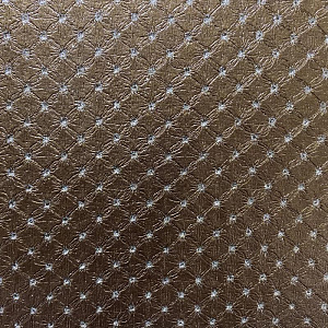 Кожаная панель DECO № 145 Версаль медь с блестками 2800х1000х10 мм