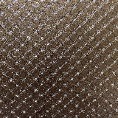 Кожаная панель DECO № 145 Версаль медь с блестками 2800х1000х10 мм