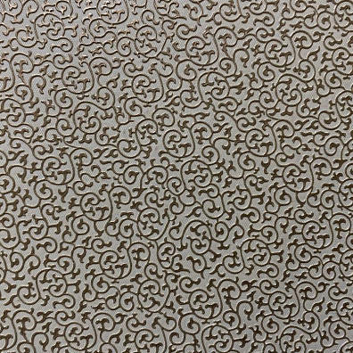 Кожаная панель DECO № 107 Лоза белый+медь 2800х1000х10 мм