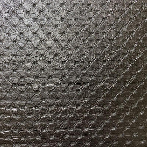 Кожаная панель DECO № 142 Версаль пепельный с блестками 2800х1000х10 мм