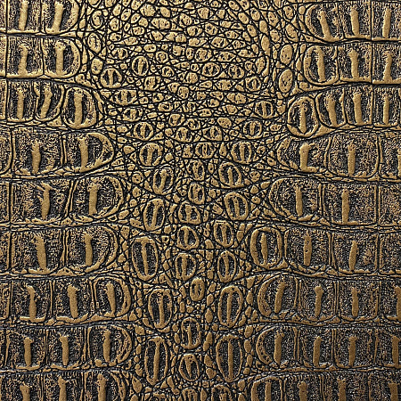 Кожаная панель DECO № 327 Крокодил медь 2800х1000х10 мм