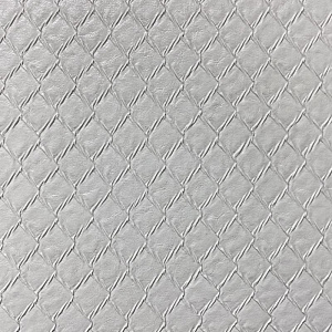 Кожаная панель DECO № 361 Цепь белый 2800х100х10 мм