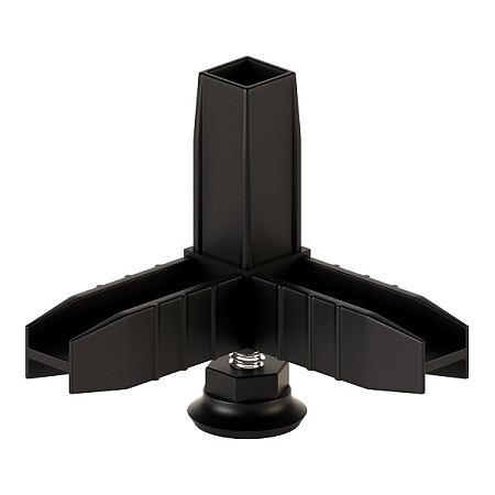 Коннектор 3 с регулируемой опорой Черный (24)