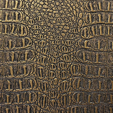 Кожаная панель DECO № 327 Крокодил медь 2800х1000х10 мм